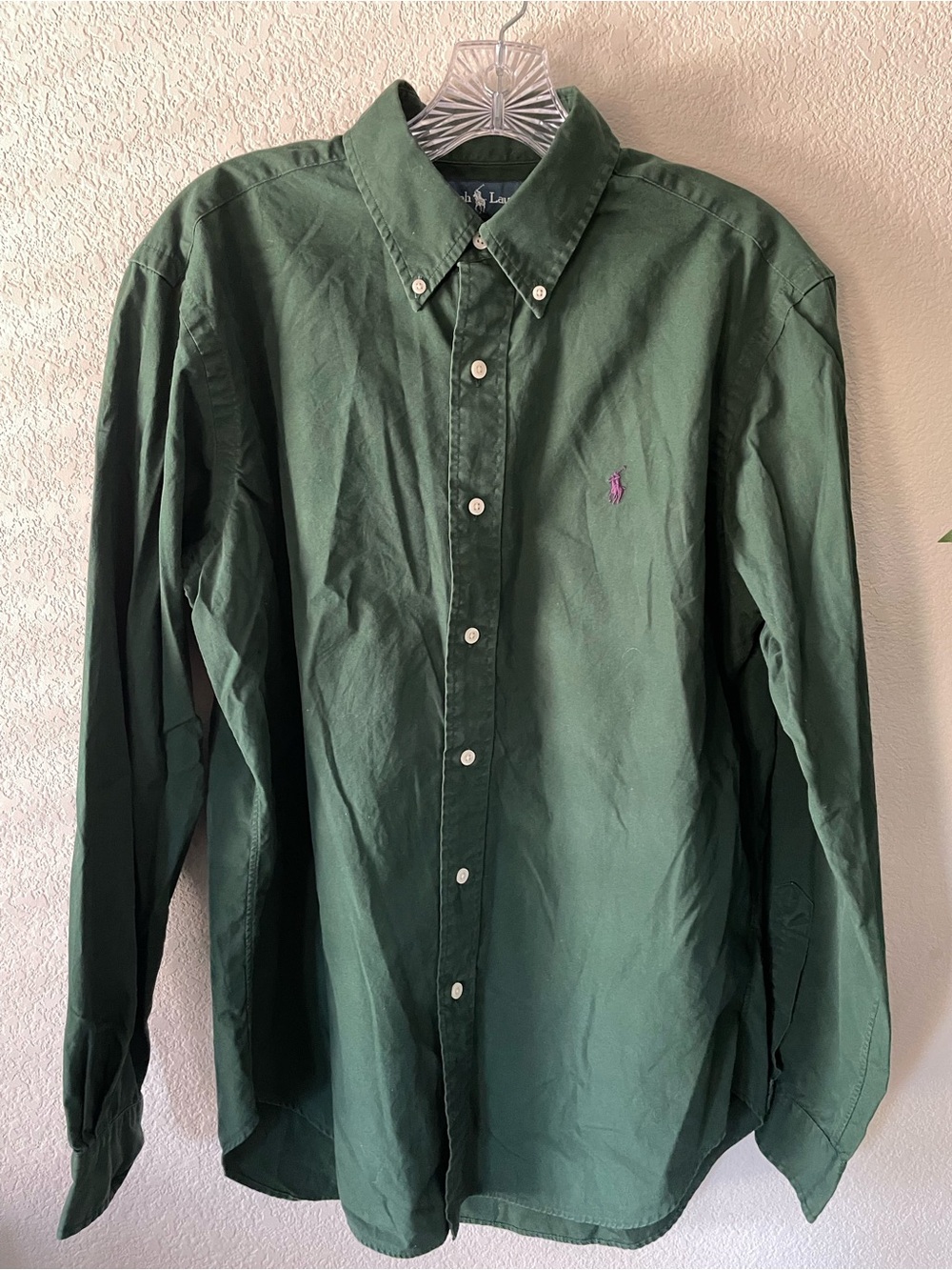 VTG Ralph Lauren Classic Oxford Button-Down Shirt - Forest Green
